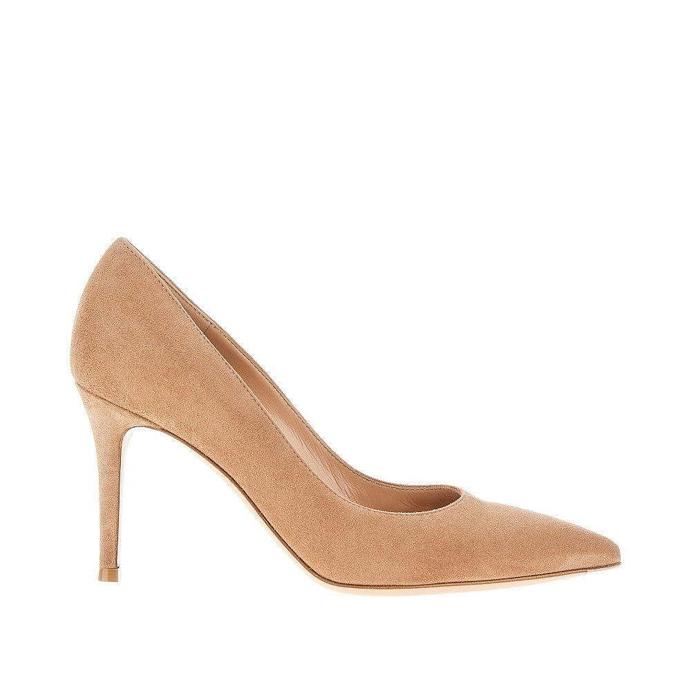 Gianvito Rossi Women 'Gianvito' Suede Leather Pumps GIANVITO ROSSI