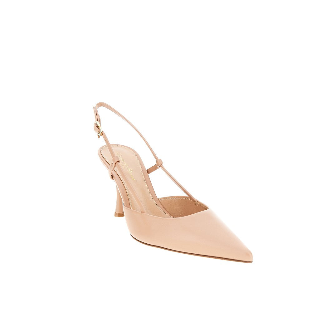 Gianvito Rossi Women Leather 'Ascent' Slingback Pumps GIANVITO ROSSI