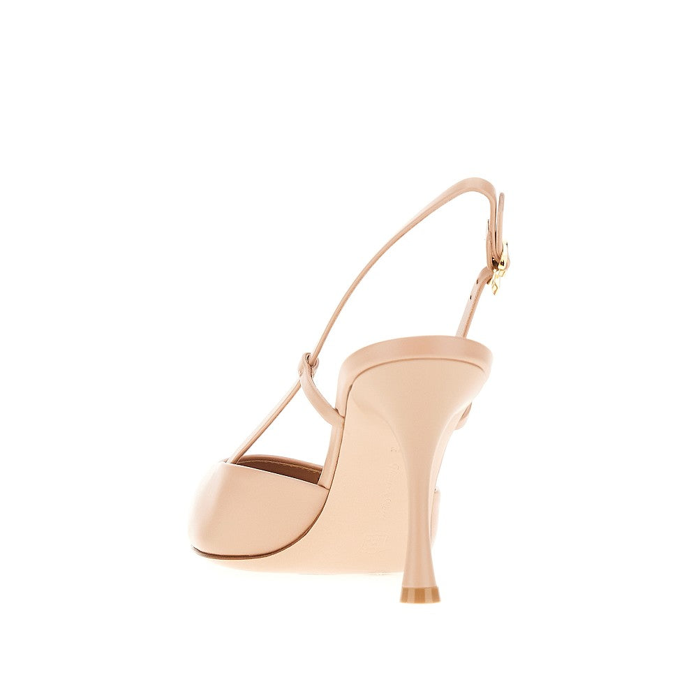 Gianvito Rossi Women Leather 'Ascent' Slingback Pumps GIANVITO ROSSI