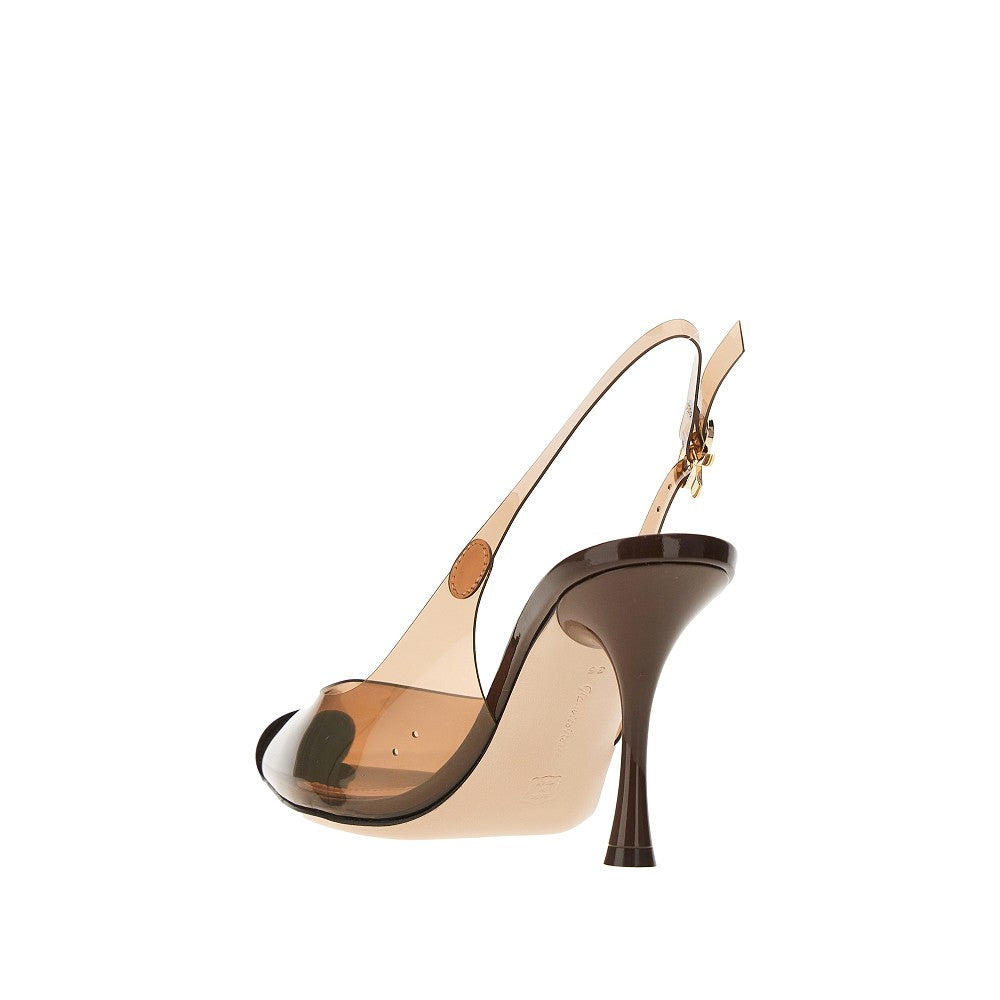 Gianvito Rossi Women 'Diana' Plexi Slingback Pumps GIANVITO ROSSI