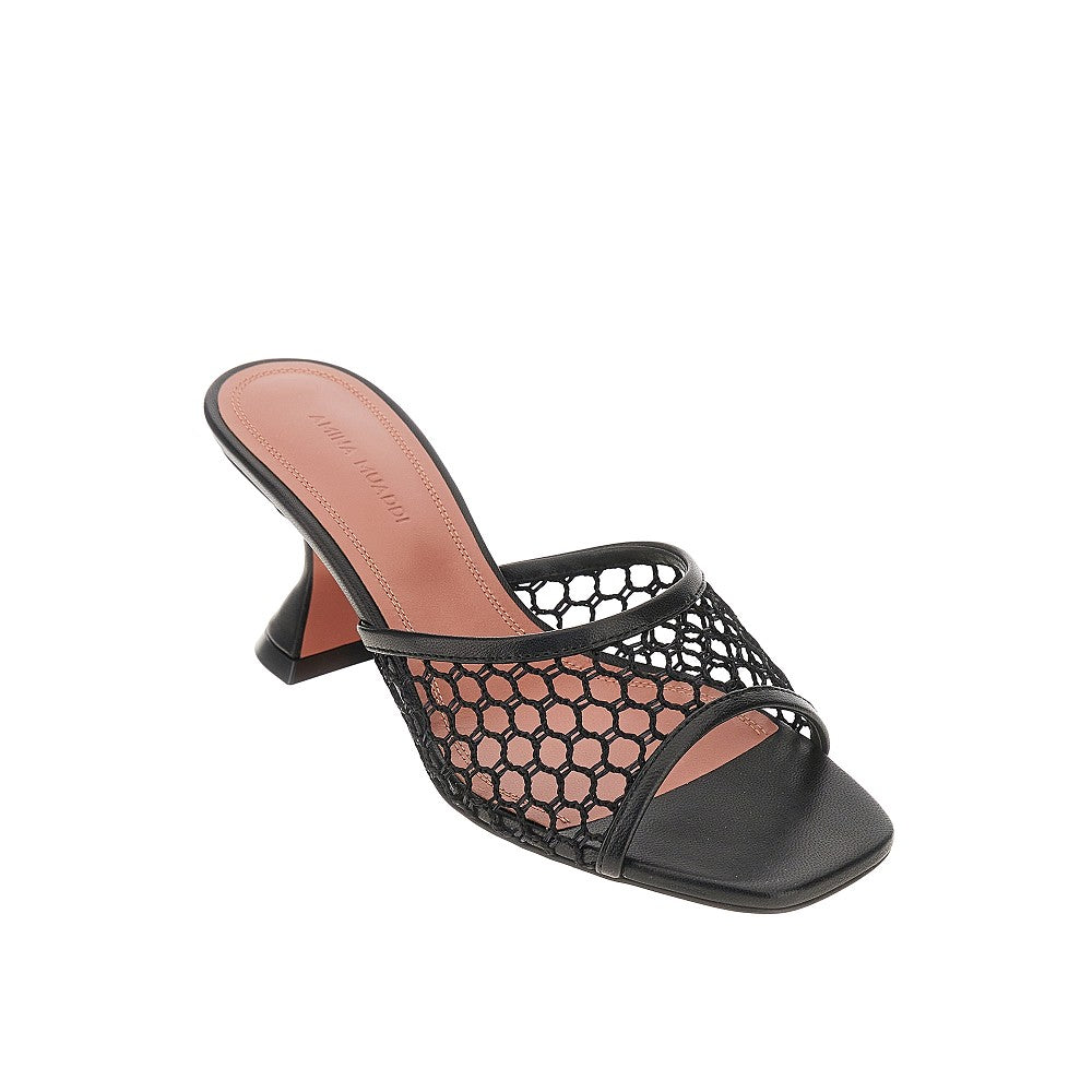 Amina Muaddi Women Lupita Net Mules AMINA MUADDI