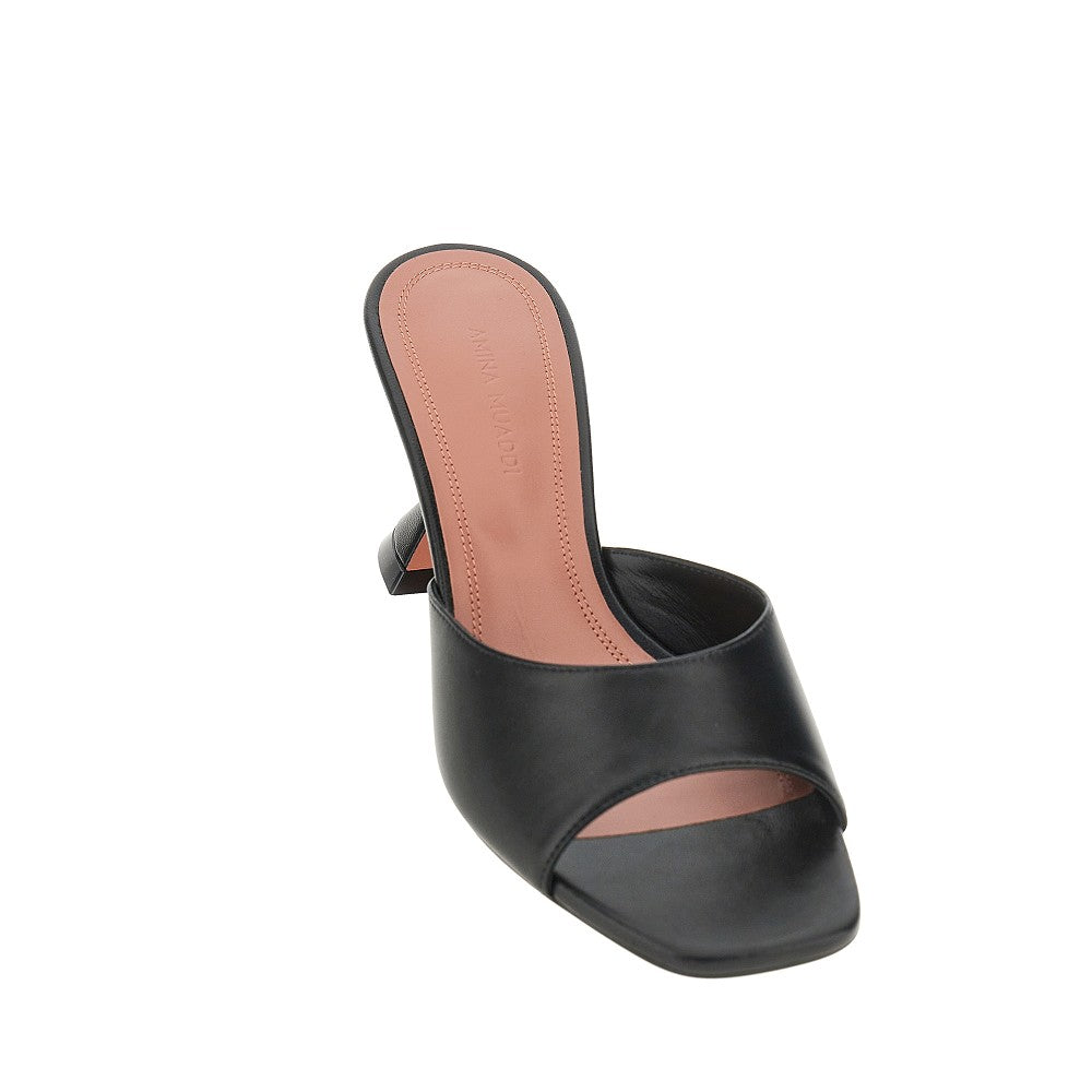 Amina Muaddi Women 'Lupita' Nappa Leather Slippers AMINA MUADDI