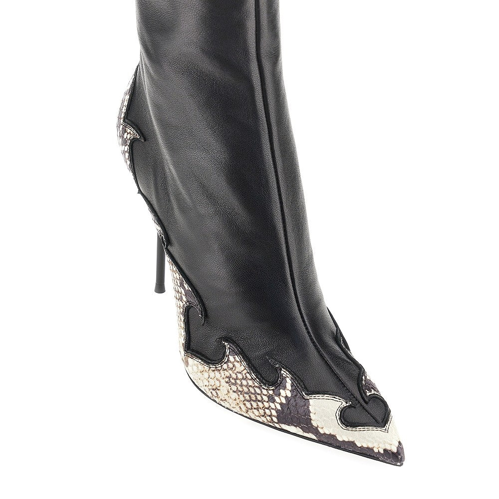 Paris Texas Women 'Lidia Queen Of The Hearts' Ankle Boots PARIS TEXAS
