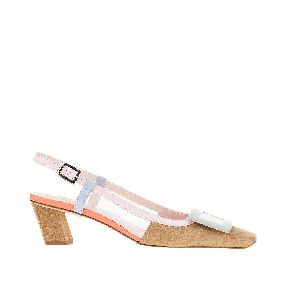 Roger Vivier Women 'Belle Vivier' Multicoloured Slingback Pumps ROGER VIVIER