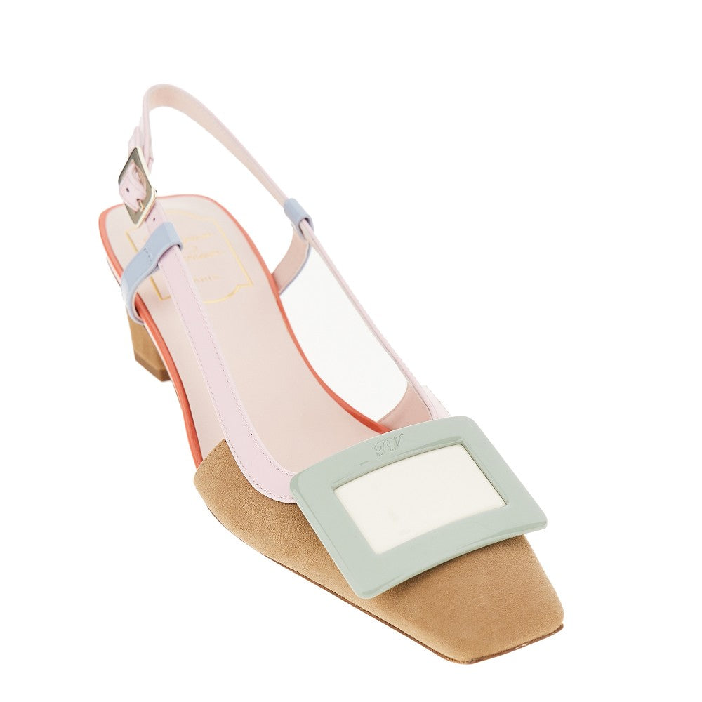 Roger Vivier Women 'Belle Vivier' Multicoloured Slingback Pumps ROGER VIVIER