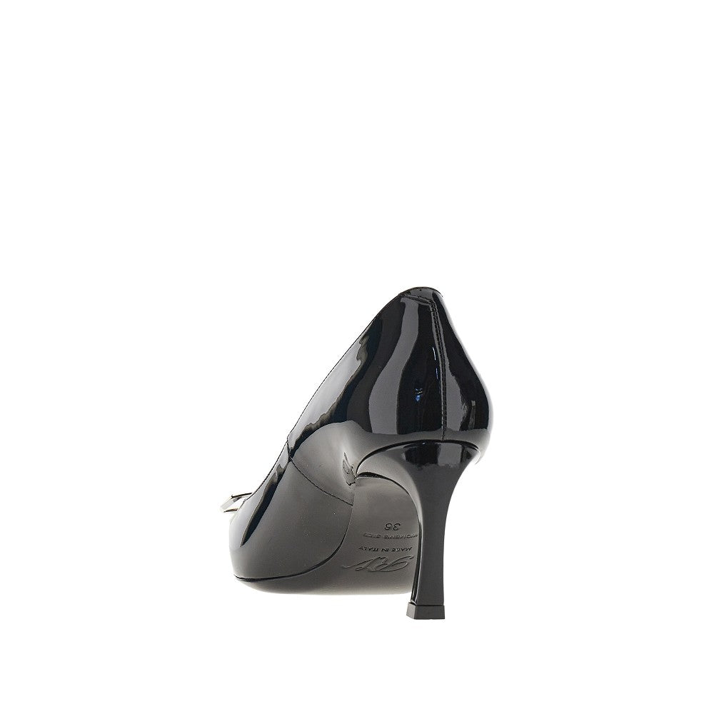 Roger Vivier Women Patent Leather Belle Vivier Trompette Pumps ROGER VIVIER