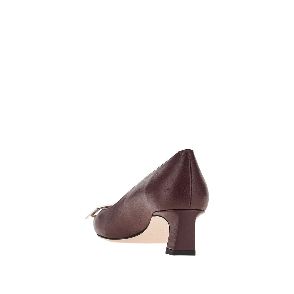 Roger Vivier Women 'Trompette' Leather Pumps ROGER VIVIER