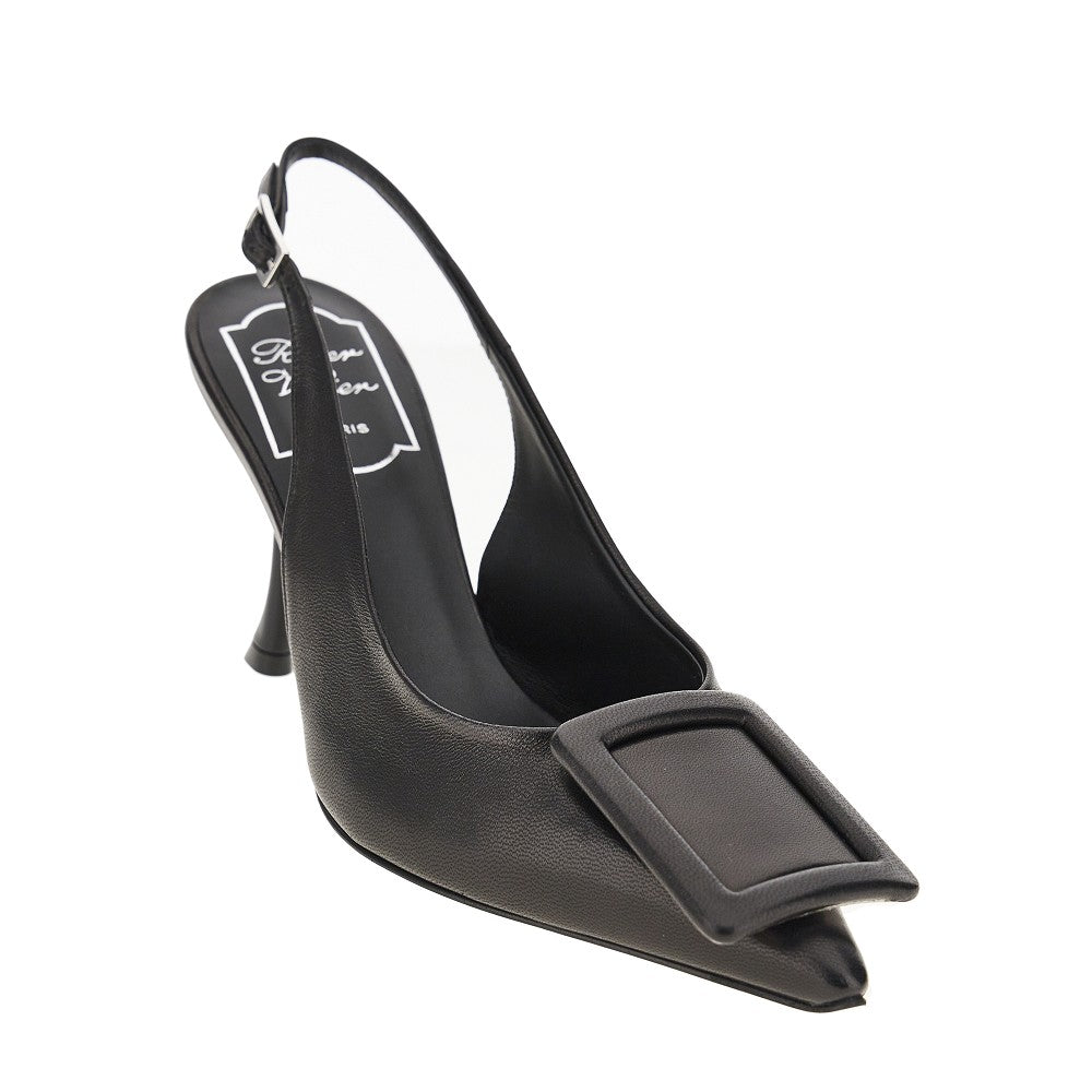Roger Vivier Women 'Viv In The City' Nappa Leather Slingback ROGER VIVIER
