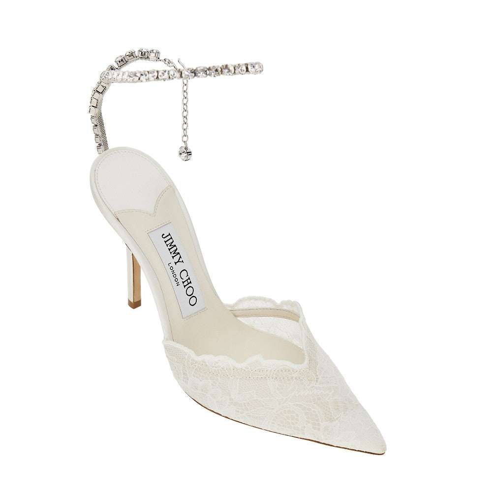 Jimmy Choo Women 'Saeda 100' Lace Pumps JIMMY CHOO
