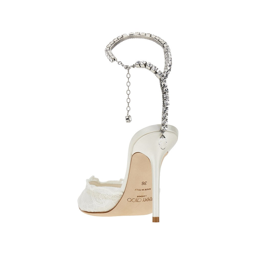 Jimmy Choo Women 'Saeda 100' Lace Pumps JIMMY CHOO
