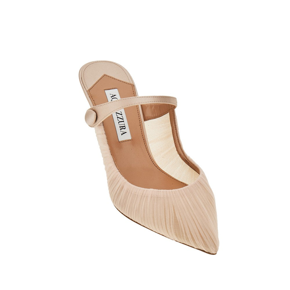 Aquazzura Women 'Voile' Tulle Mules AQUAZZURA