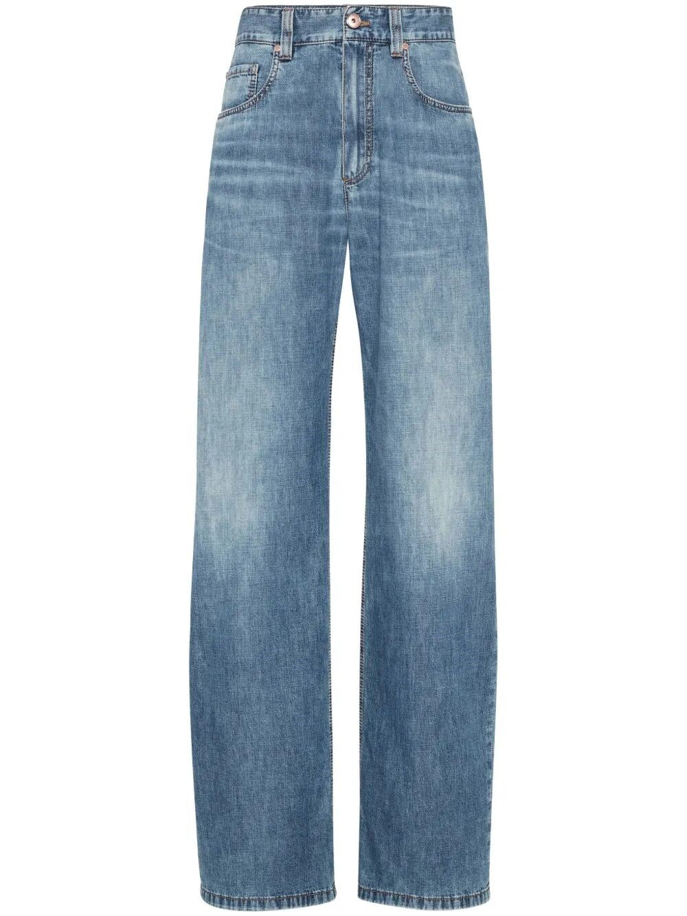 Brunello Cucinelli Women Denim Pants BRUNELLO CUCINELLI