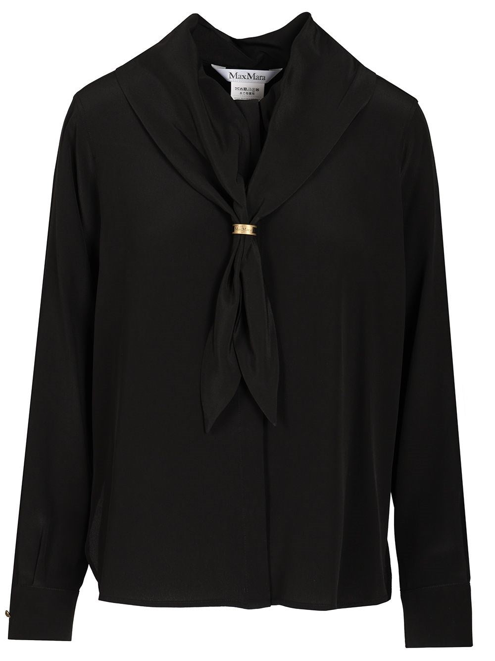 Max Mara Women Shirt With Scarf MAX MARA