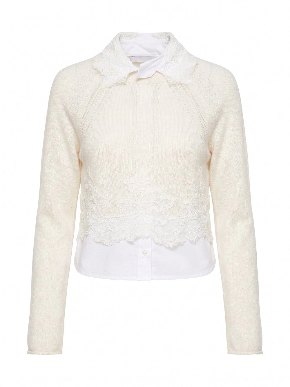 Ermanno Scervino Women Round Neck Sweater ERMANO SCERVINO