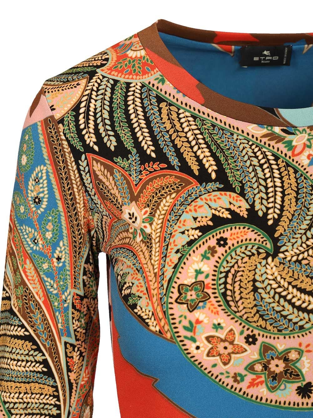 Etro Women Long-Sleeved Top With Paisley Print ETRO