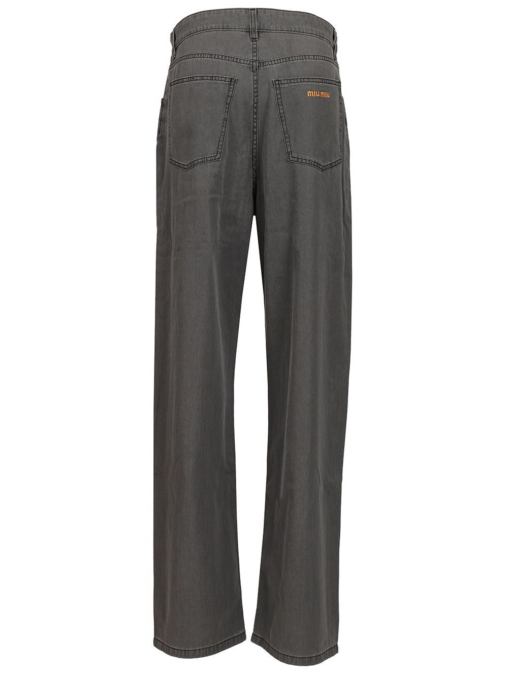 Miu Miu Women Five-Pocket Trousers MIU MIU