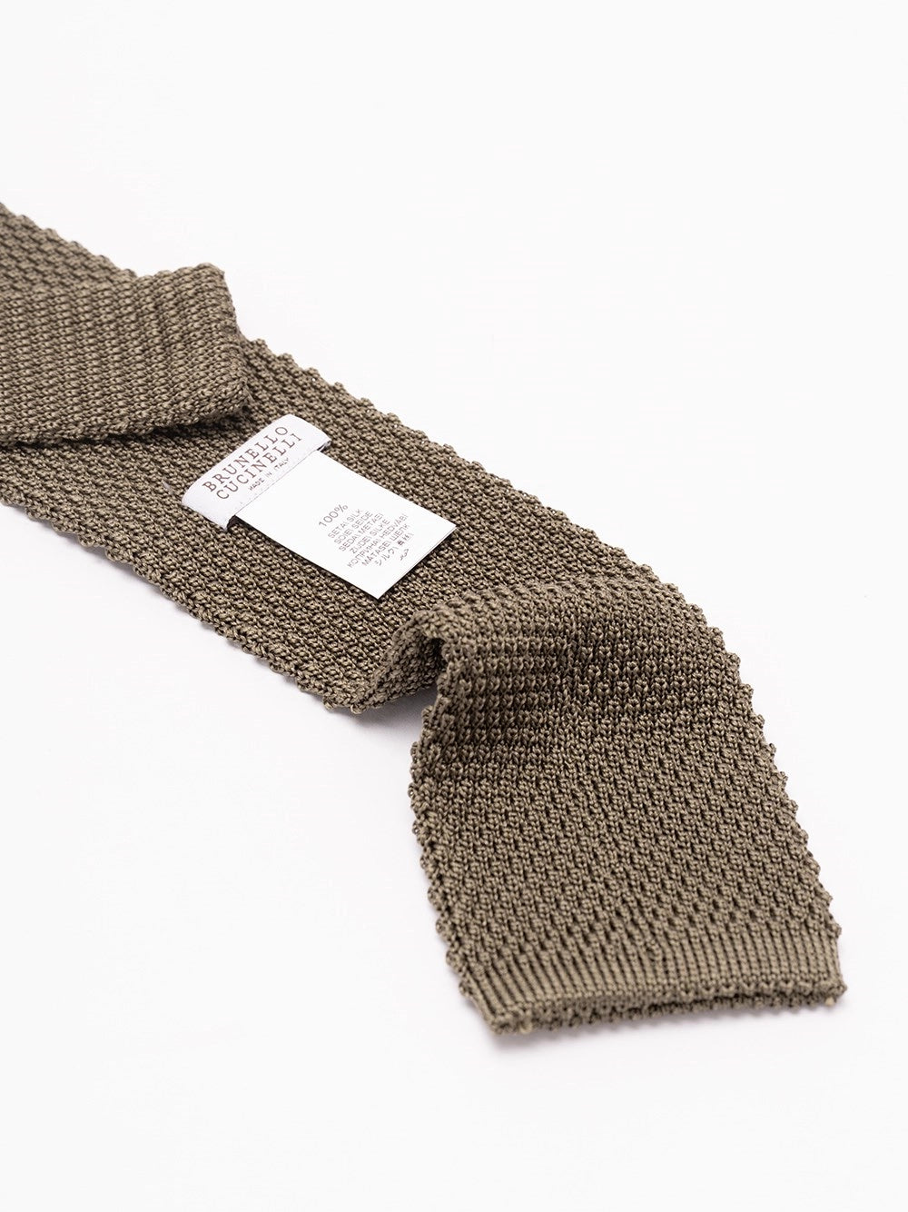 Brunello Cucinelli Men Knit Necktie BRUNELLO CUCINELLI
