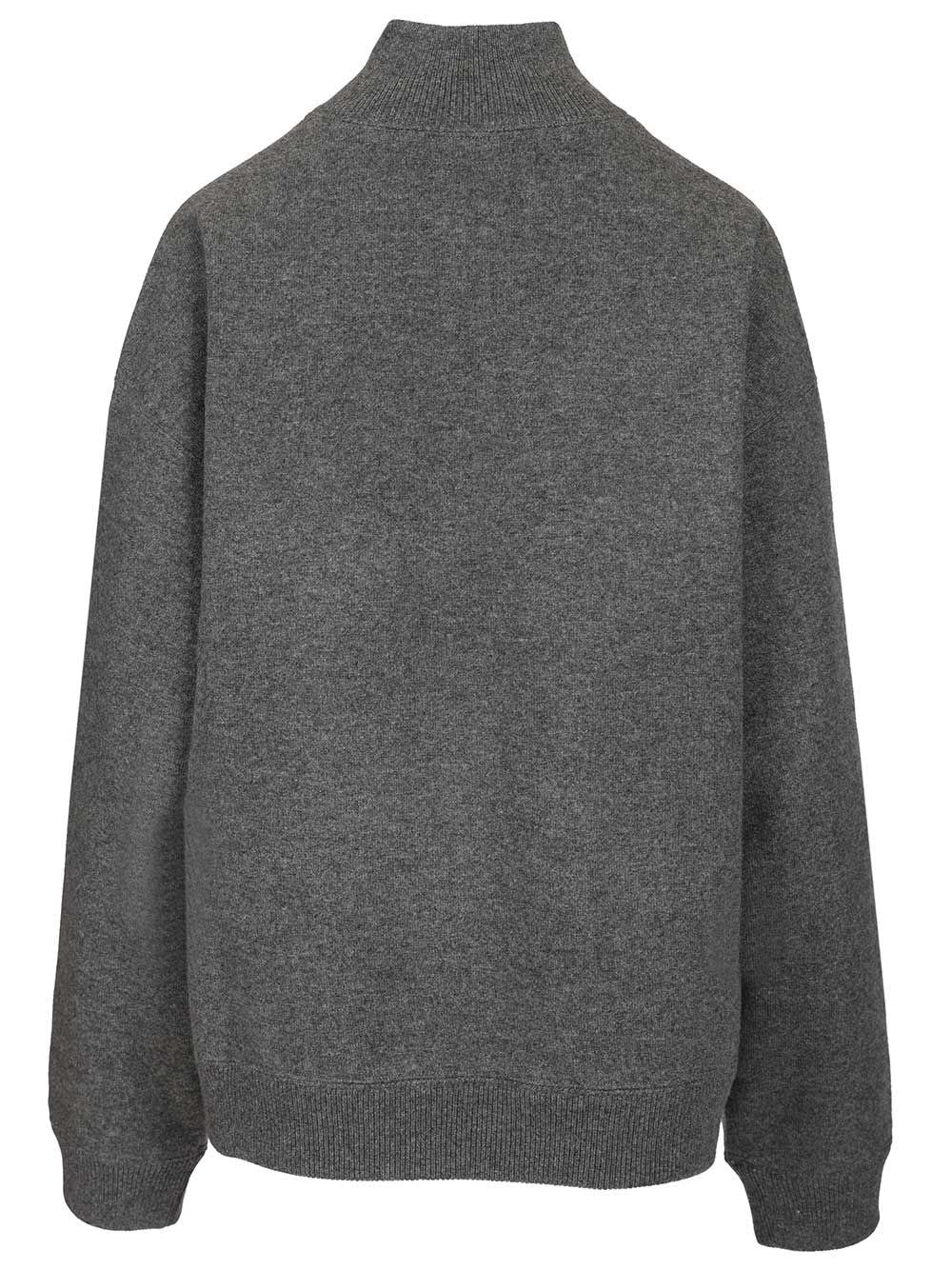 Miu Miu Women Cashmere And Jersey Zip-Up Sweater MIU MIU