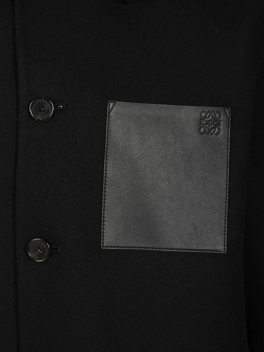 Loewe Men Wool And Cashmere Workwear Jacket LOEWE