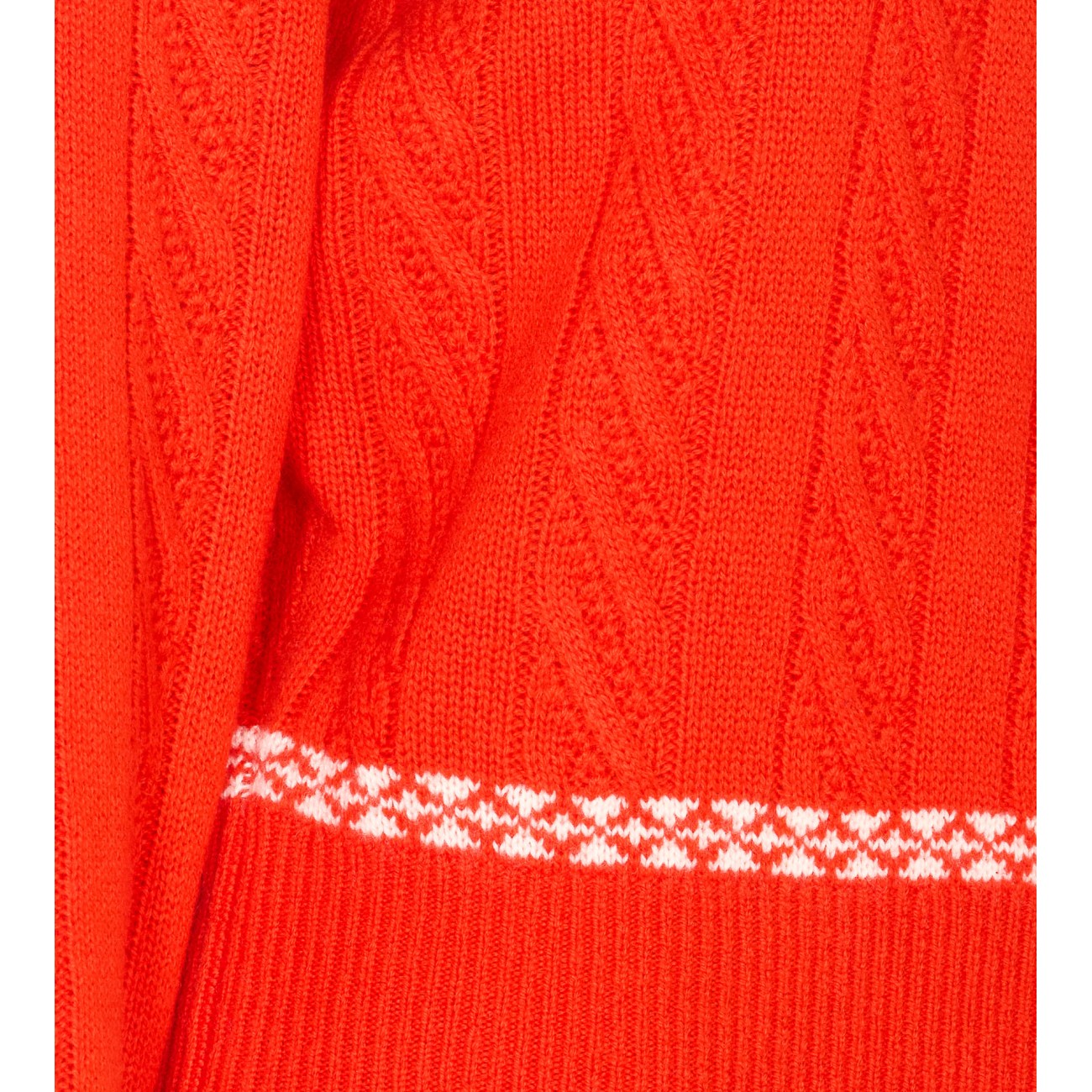 Guest In Residence Women Cable Collegiate Polo Sweater