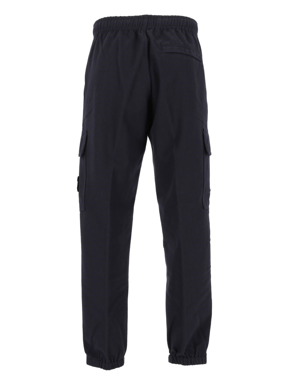 Stone Island Men Wool And Nylon Flannel Jogger Trousers STONE ISLAND