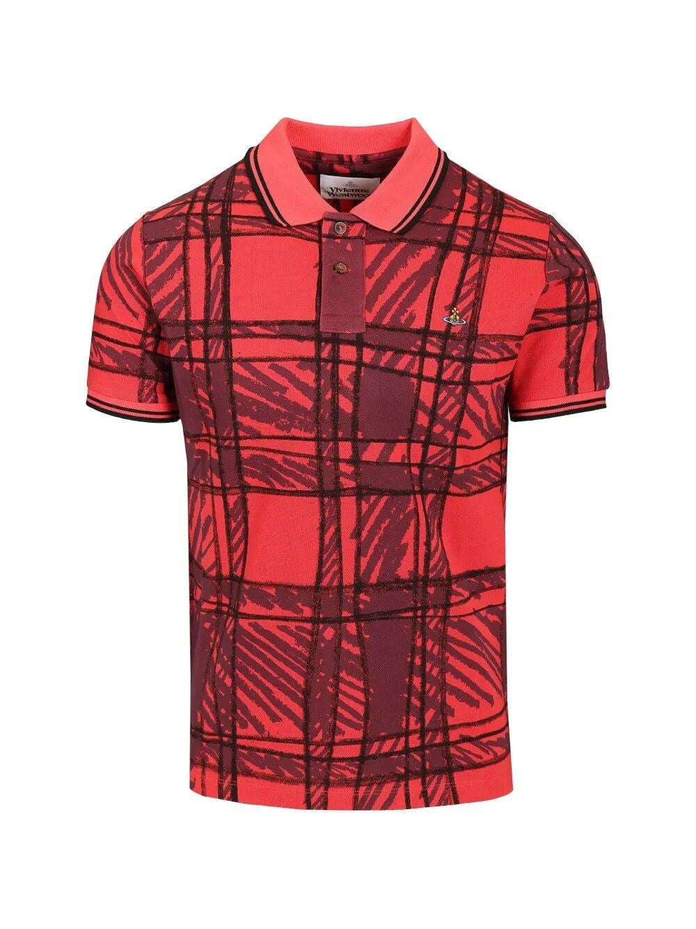 Vivienne Westwood Men Scribble Polo VIVIENNE WESTWOOD