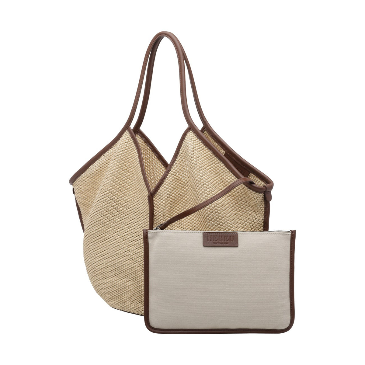 Hereu Women Calella Soft Raffia Shoulder Bag HEREU