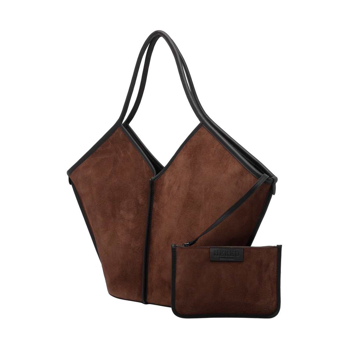 Hereu Women Calella Suede Shoulder Bag HEREU