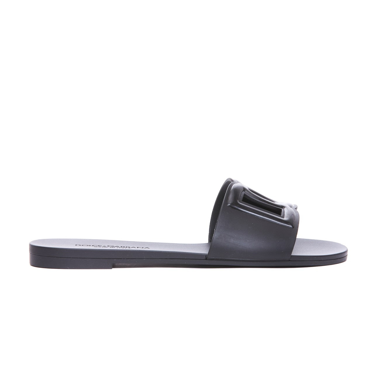 Dolce&Gabbana Women Calfskin Sliders With Dg Logo DOLCE & GABBANA