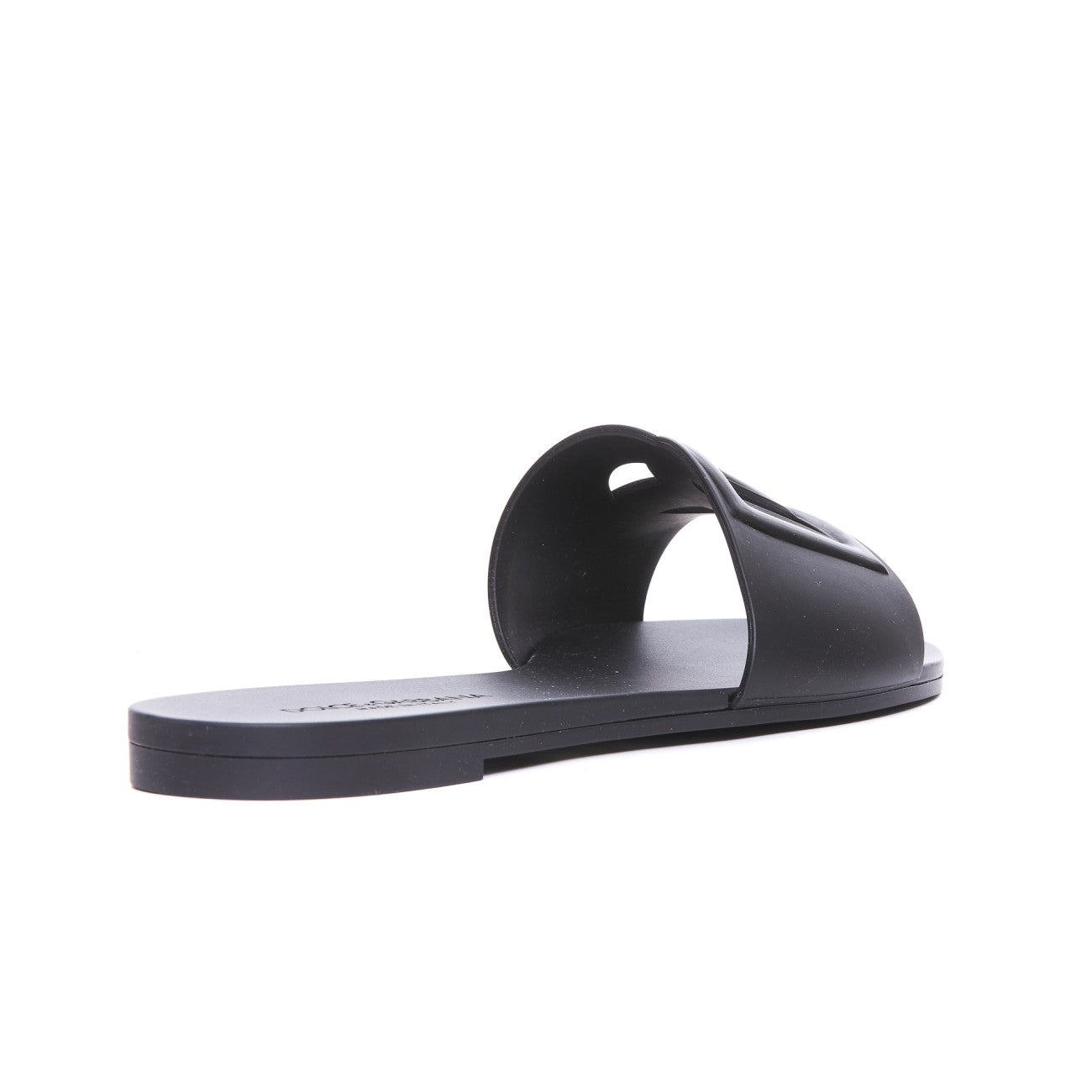 Dolce&Gabbana Women Calfskin Sliders With Dg Logo DOLCE & GABBANA