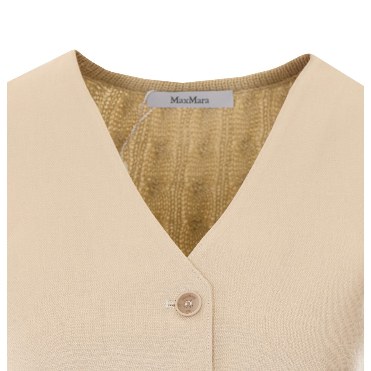 Max Mara Women Calibri Linen Vest And Braided Knit MAX MARA