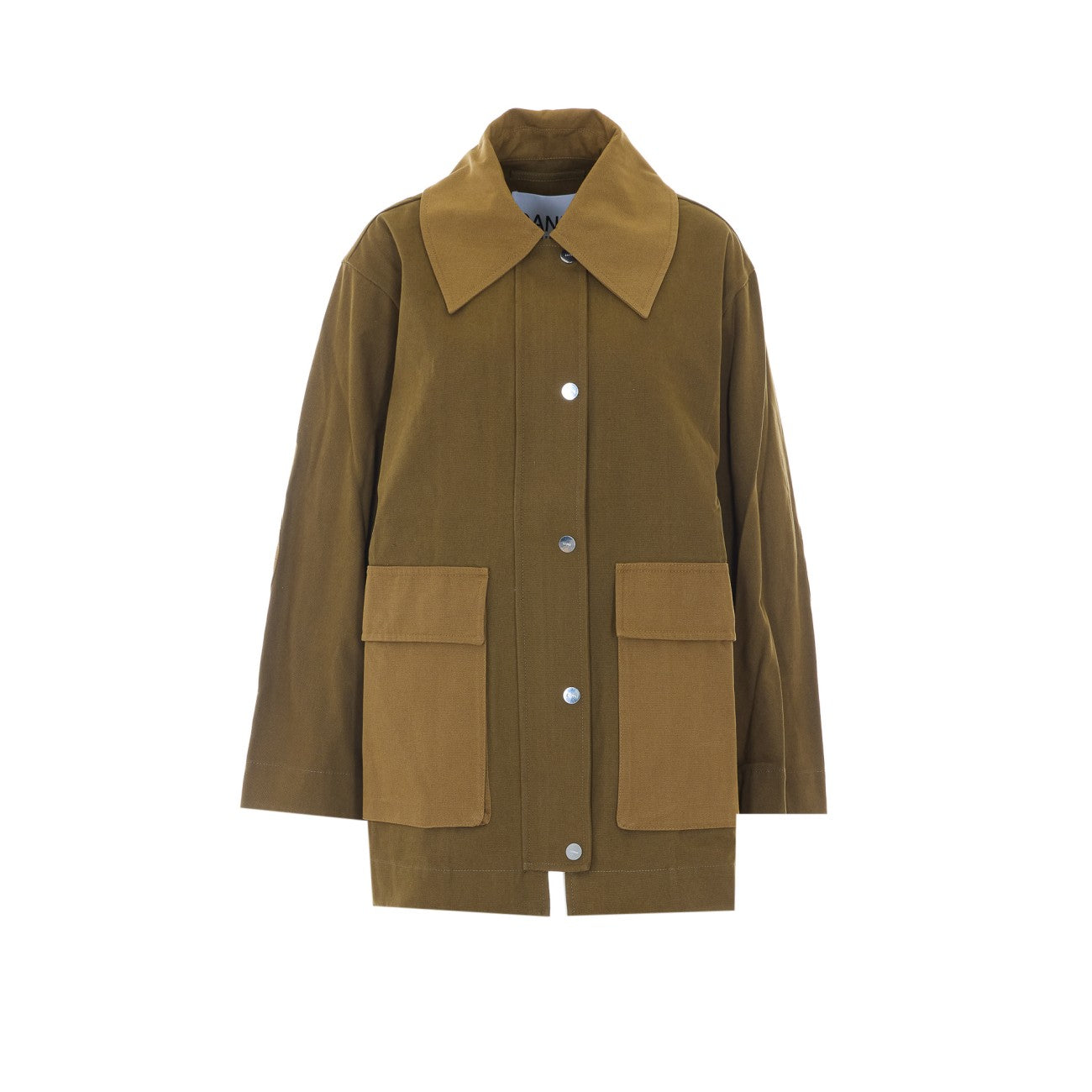 Ganni Women Canvas Workwear Jacket GANNI