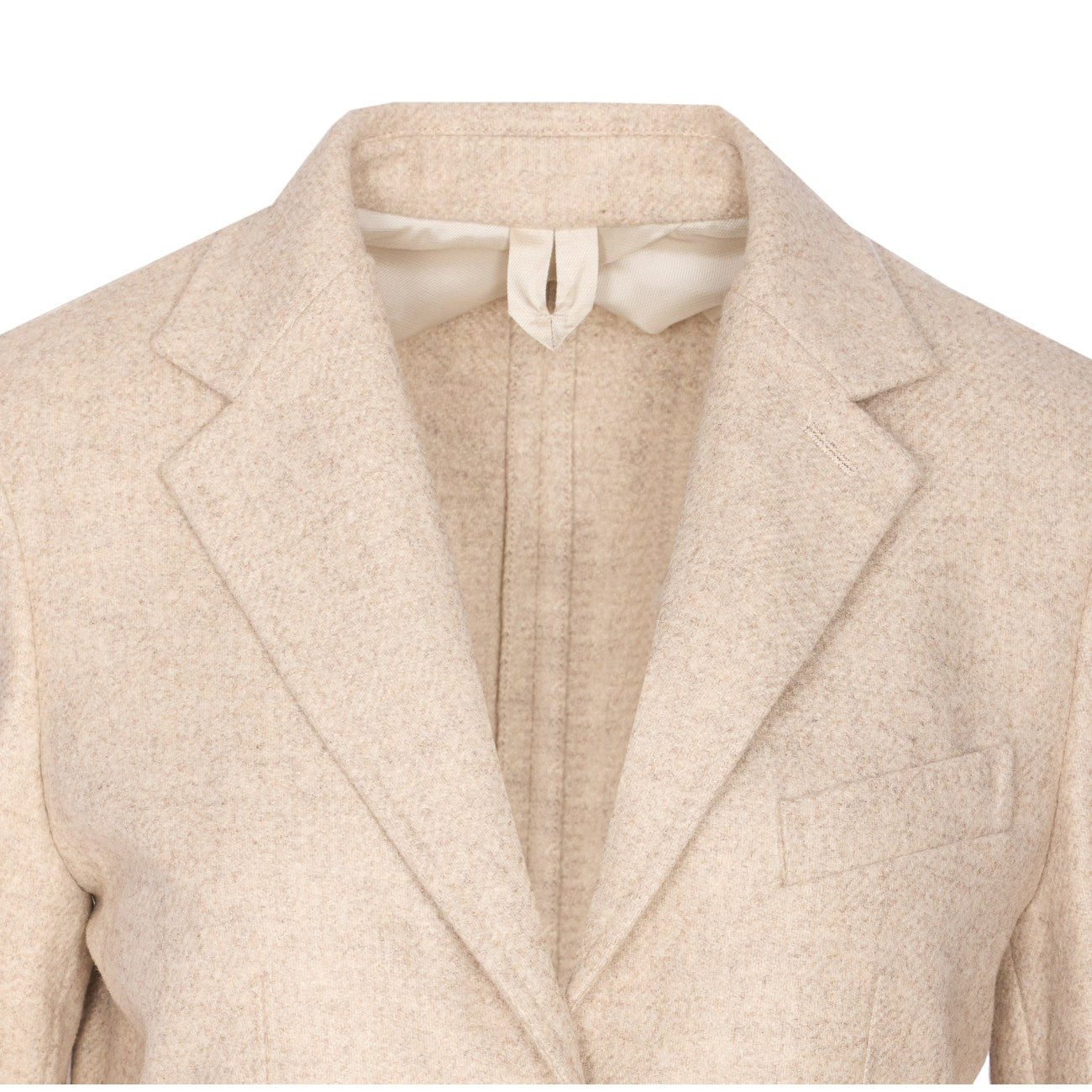 Max Mara Women Caraffa Single-Breasted Alpaca, Cashmere And Camel Blazer MAX MARA