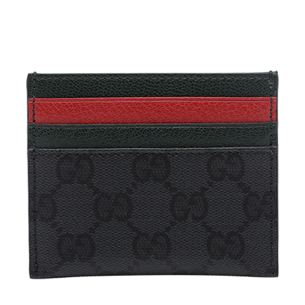Gucci Men Card Holder With Card Case And Web Tape GUCCI