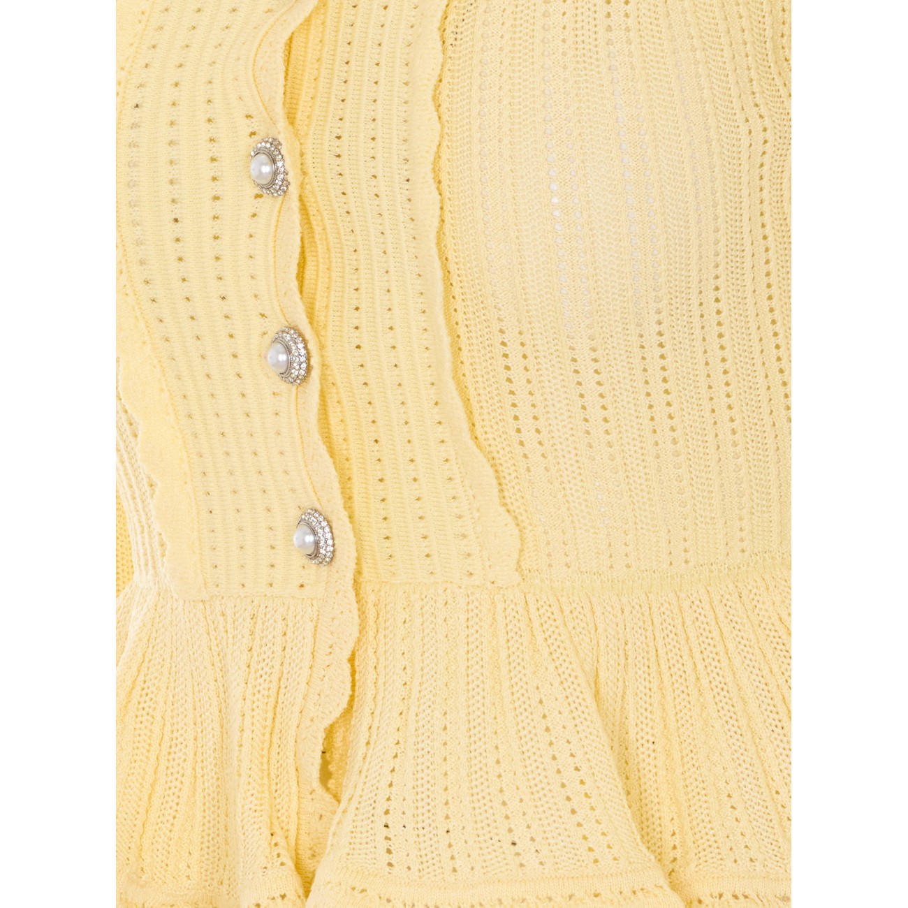 Self Portrait Women Cardigan Diamond Points SELF-PORTRAIT