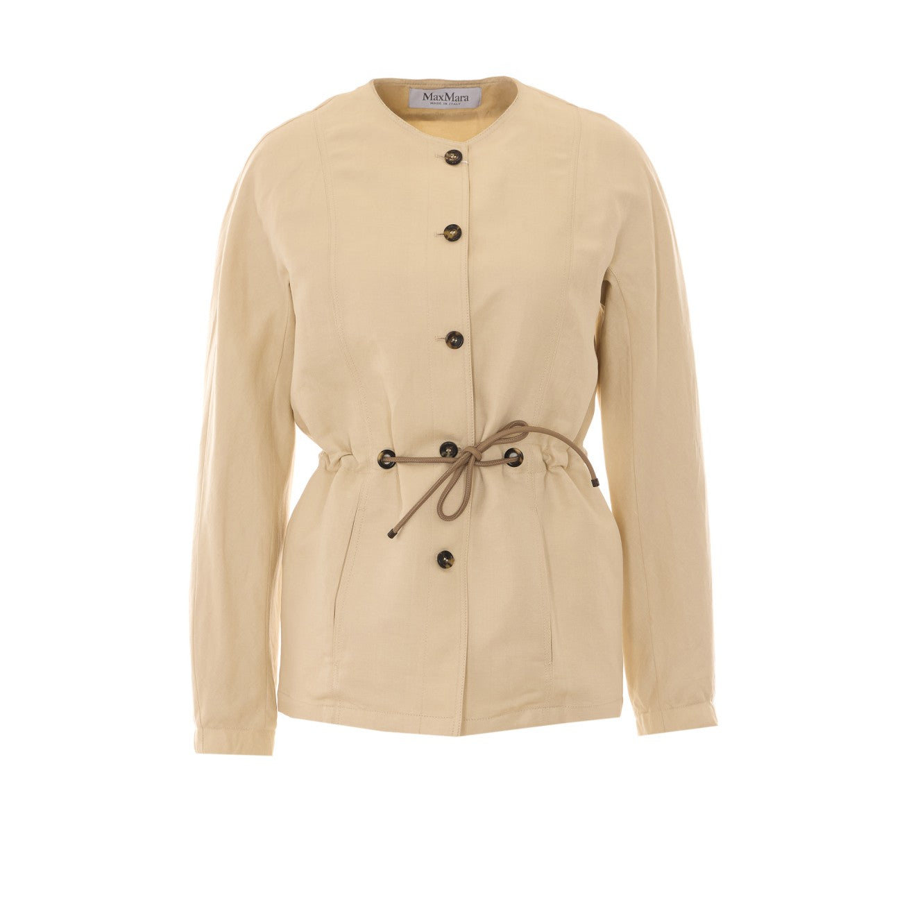 Max Mara Women Carezza Linen And Silk Jacket MAX MARA