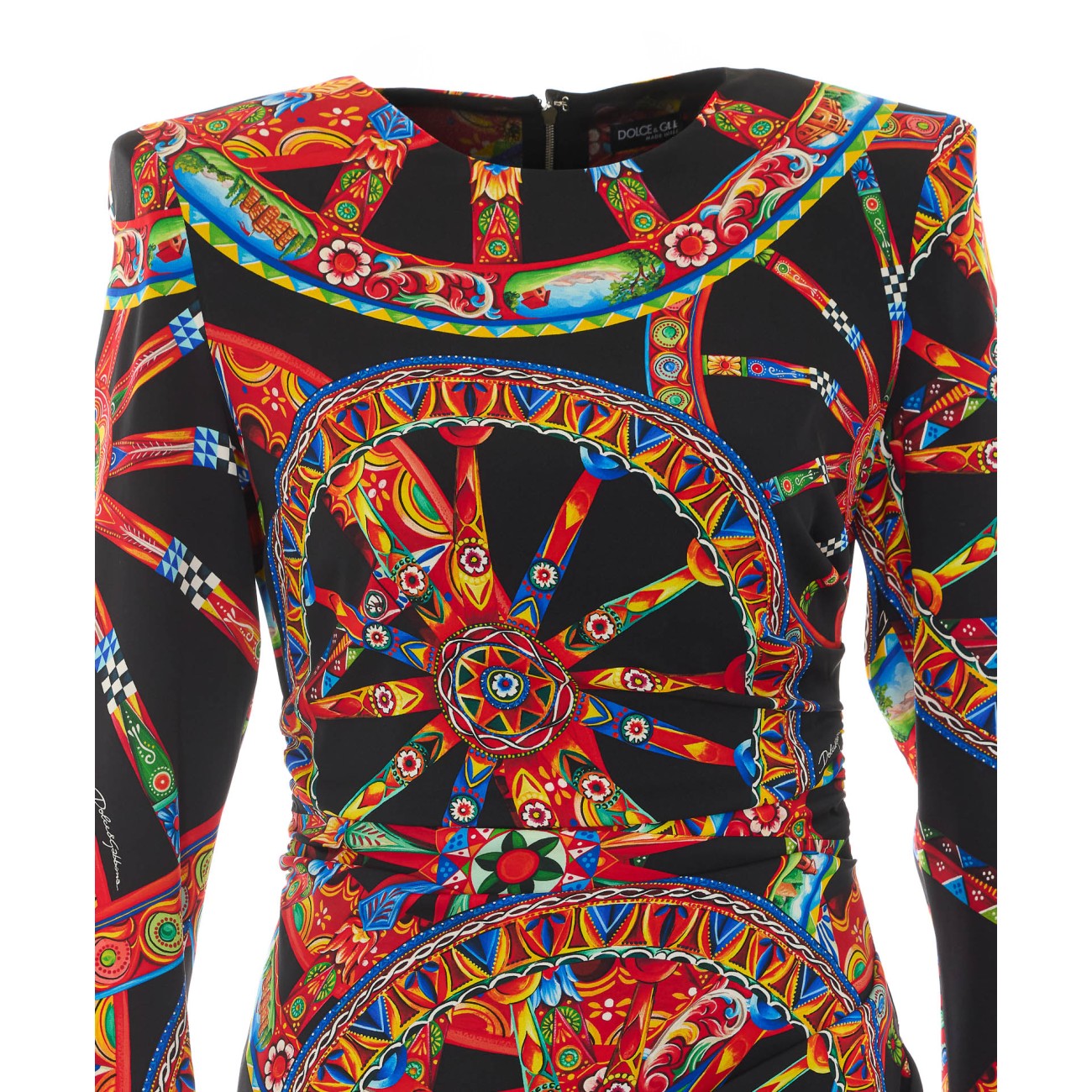 Dolce&Gabbana Women Carretto Print Dress DOLCE & GABBANA