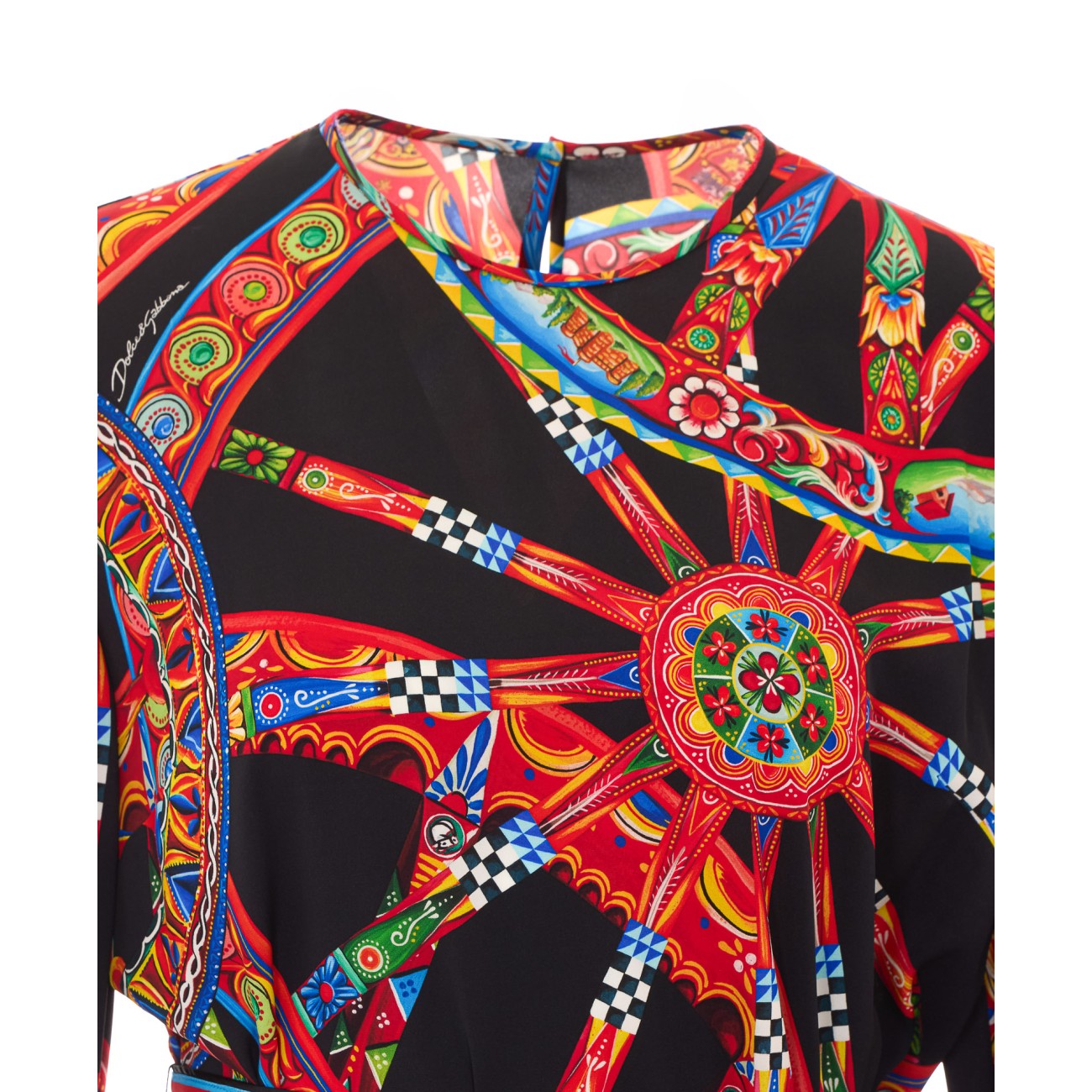 Dolce&Gabbana Women Carretto Print Dress DOLCE & GABBANA