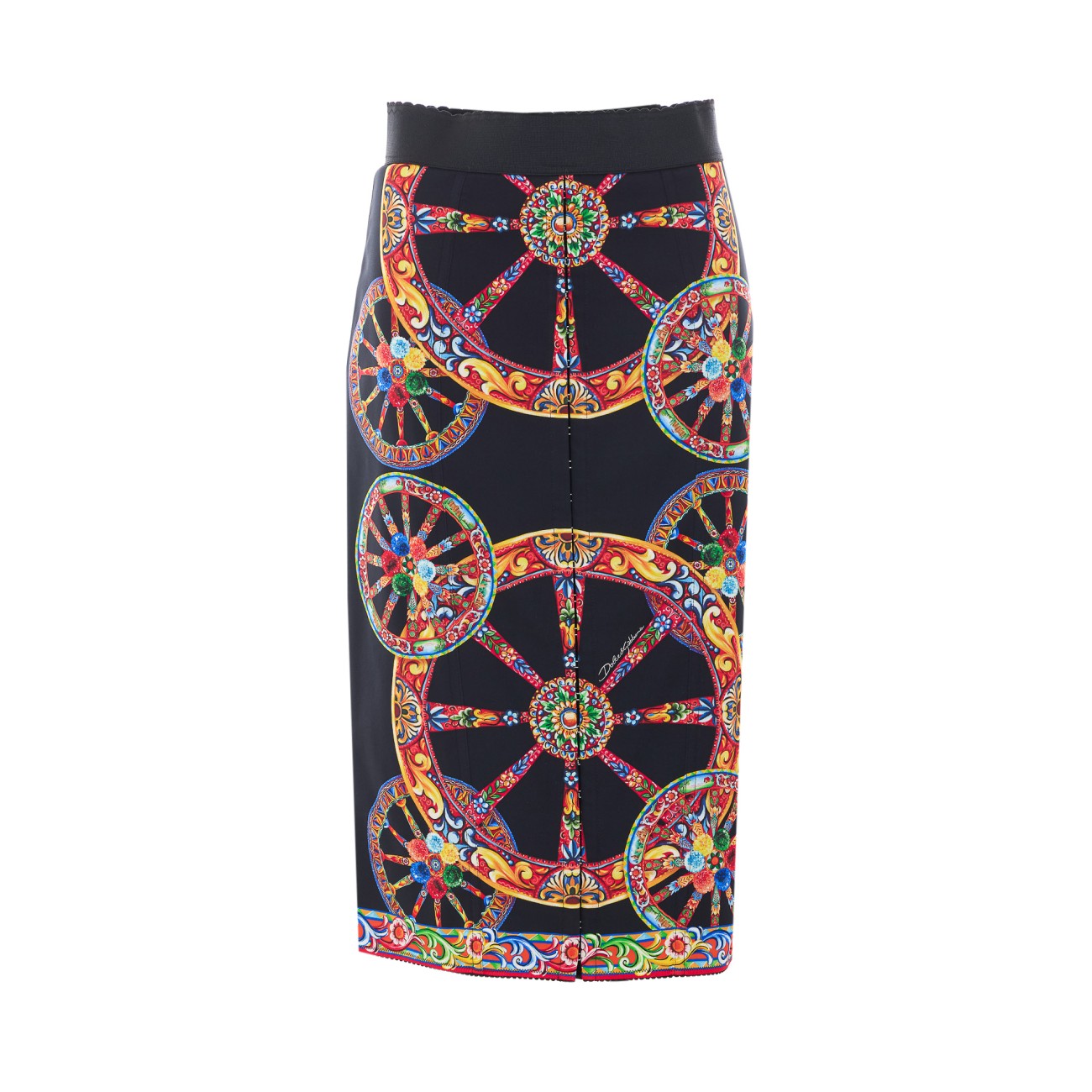 Dolce&Gabbana Women Carretto Print Long Skirt