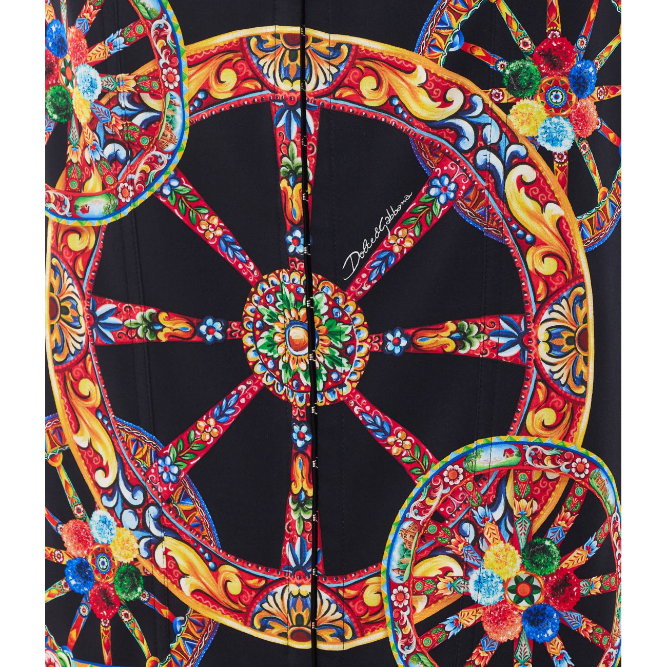 Dolce&Gabbana Women Carretto Print Long Skirt