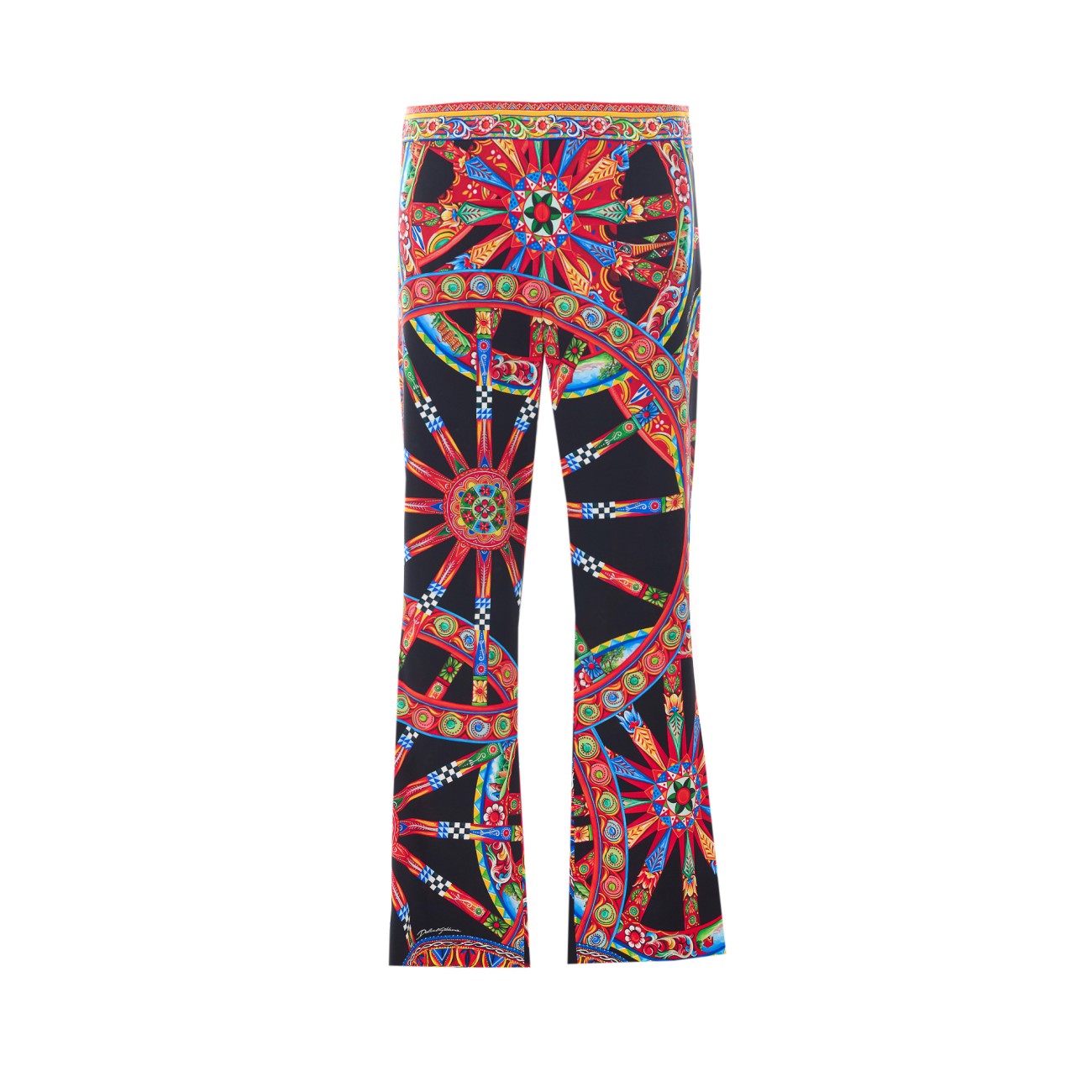 Dolce&Gabbana Women Carretto Print Pants DOLCE & GABBANA