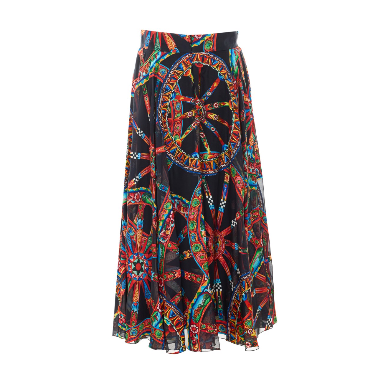Dolce&Gabbana Women Carretto Print Skirt DOLCE & GABBANA