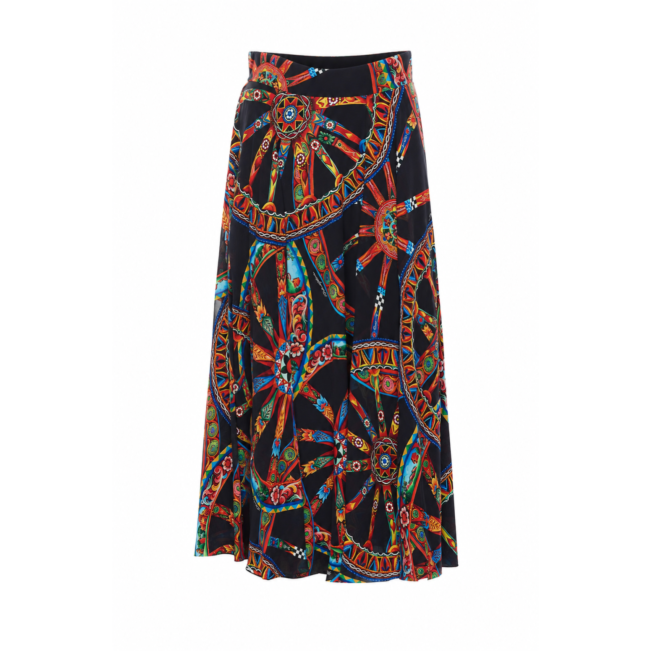 Dolce&Gabbana Women Carretto Print Skirt DOLCE & GABBANA