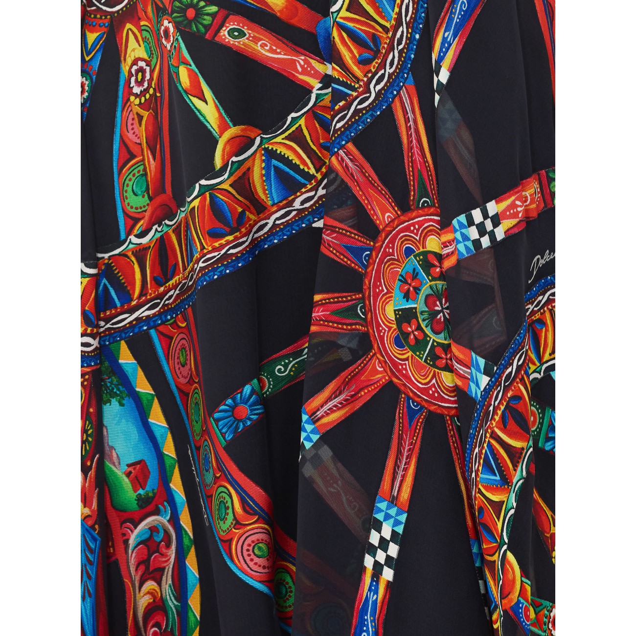 Dolce&Gabbana Women Carretto Print Skirt DOLCE & GABBANA