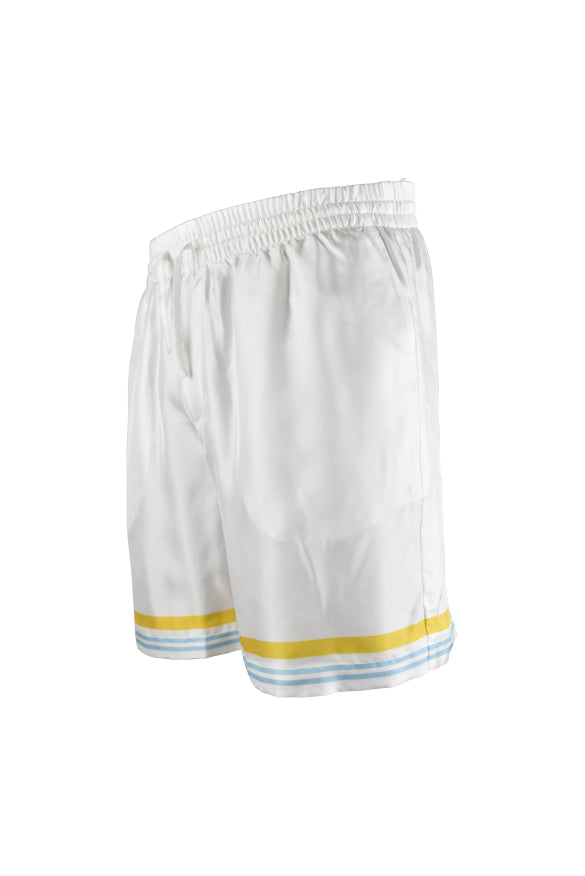 Casablanca Men Flower Court Icon Shorts CASABLANCA