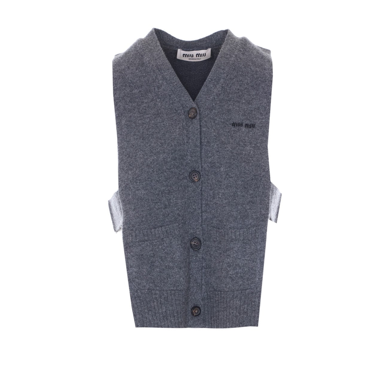 Miu Miu Women Cashmere Vest Cardigan MIU MIU