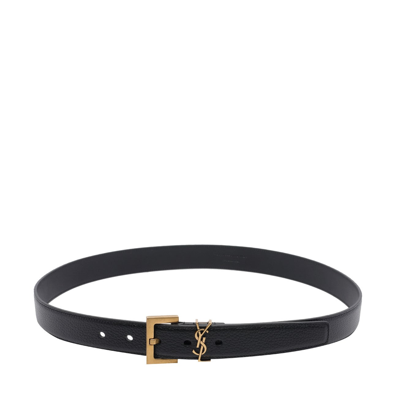 Saint Laurent Men Cassandre Belt SAINT LAURENT
