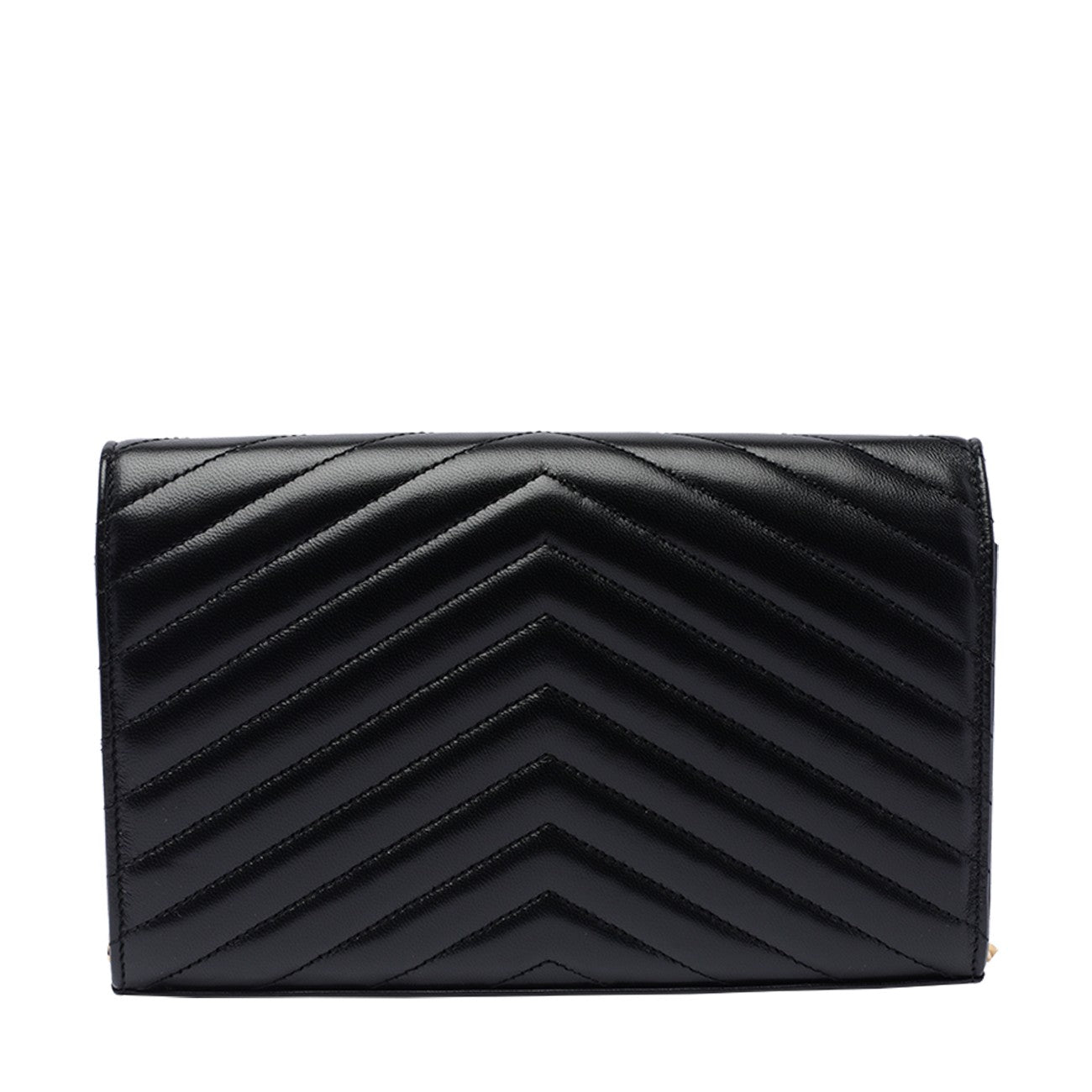 Saint Laurent Women Cassandre Chain Wallet