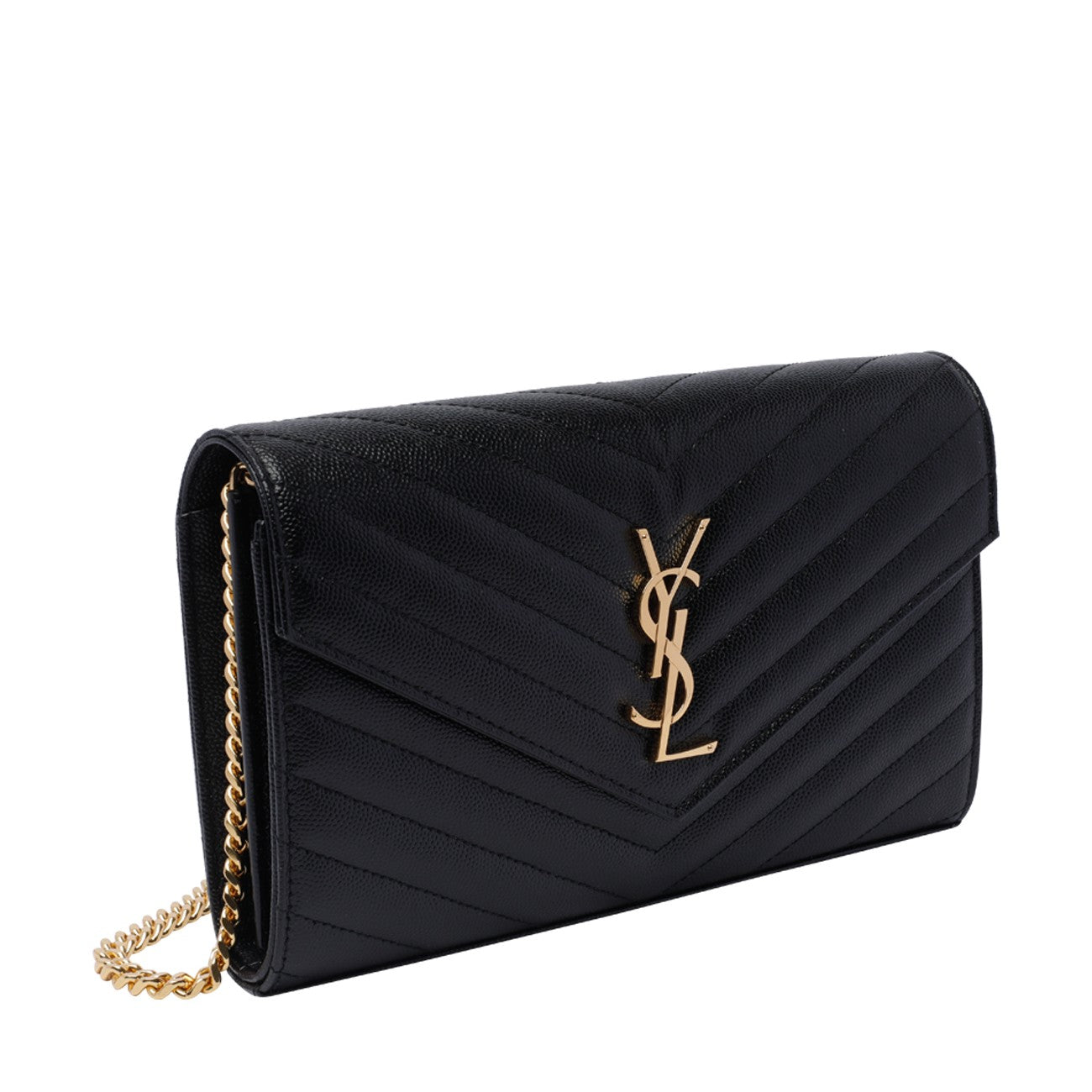 Saint Laurent Women Cassandre Classic Chain Pouch SAINT LAURENT