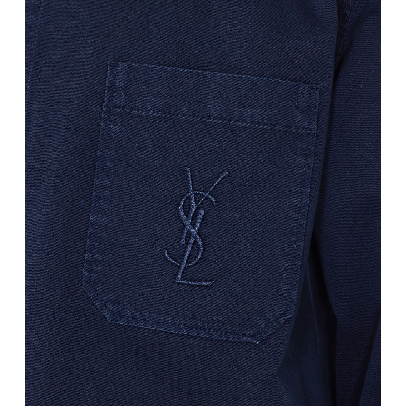 Saint Laurent Men Cassandre Overshirt Jacket SAINT LAURENT